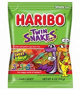 Haribo Twin Snakes - Sweet & Sour