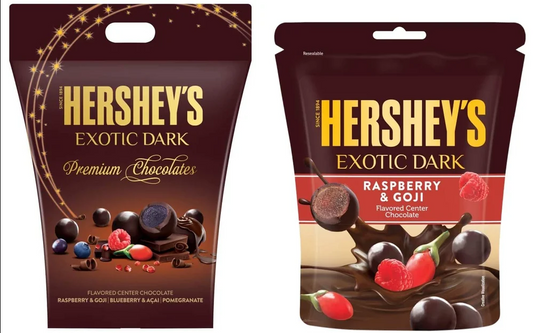 Hershey's Exotic Dark Raspberry & Gogi! *LIMITED TIME ONLY*