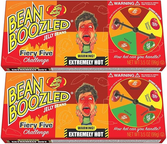 Bean Boozled Fiery 5 Challenge